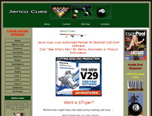 Tablet Screenshot of jericocues.net